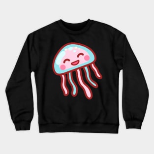 Super Happy Cotton Candy Jellyfish Crewneck Sweatshirt